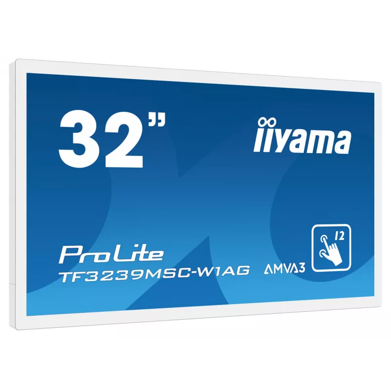 Οθόνη iiyama ProLite TF3239MSC-W1AG 31,5 ίντσες (80 cm) Full HD 1920x1080 LED Touchscreen AMVA3 λευκό