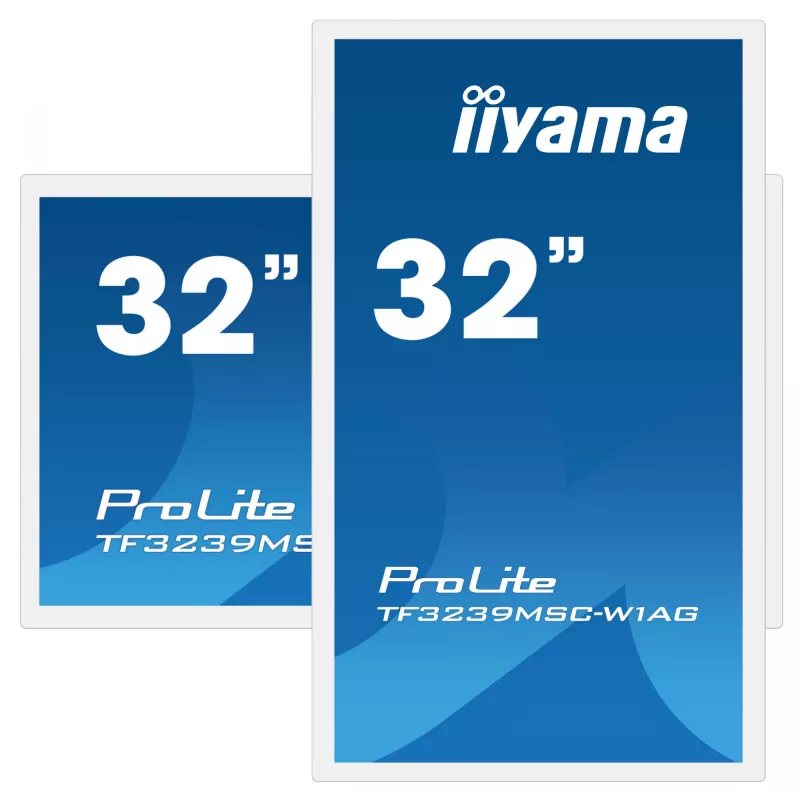 Οθόνη iiyama ProLite TF3239MSC-W1AG 31,5 ίντσες (80 cm) Full HD 1920x1080 LED Touchscreen AMVA3 λευκό