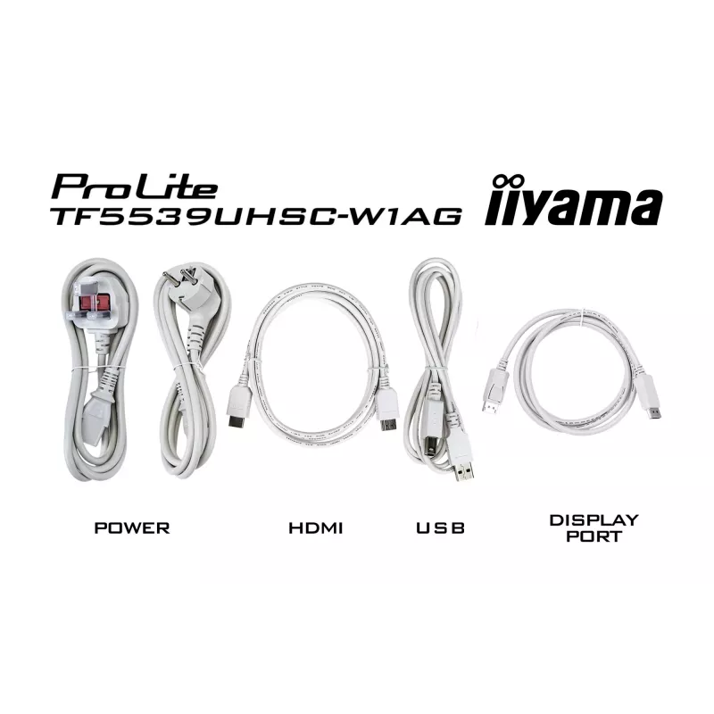 Οθόνη iiyama ProLite TF3239MSC-W1AG 31,5 ίντσες (80 cm) Full HD 1920x1080 LED Touchscreen AMVA3 λευκό