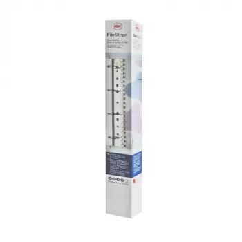 GBC SureBind Λωρίδες PVC-File (100), Λευκό, A4