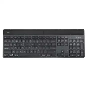 Targus Sustainable Energy Harvesting EcoSmart πληκτρολόγιο καθολικό Bluetooth QWERTZ γερμανικό μαύρο