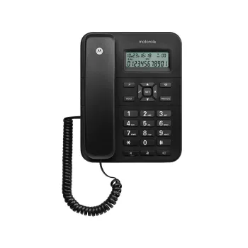 Motorola CT202 αναλογικό τηλέφωνο αναγνώριση κλήσης μαύρο