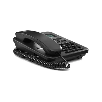 Motorola CT202 αναλογικό τηλέφωνο αναγνώριση κλήσης μαύρο