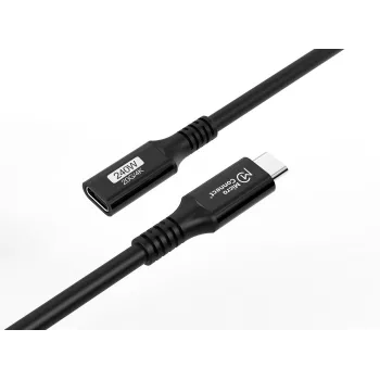Microconnect USB3.2CC2EX Καλώδιο USB USB4 Gen 2x2 2 m USB C Μαύρο
