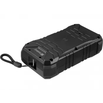 Sandberg Survivor Powerbank 27000 PD65W, 27000 mAh, Power Delivery, Quick Charge 3.0, ασύρματη φόρτιση, Μαύρο