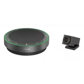 Jabra BYOD Room Kit (Speak2 75 + Cam IQ), Σύστημα ομαδικής βιντεοδιάσκεψης, Full HD, Μαύρο
