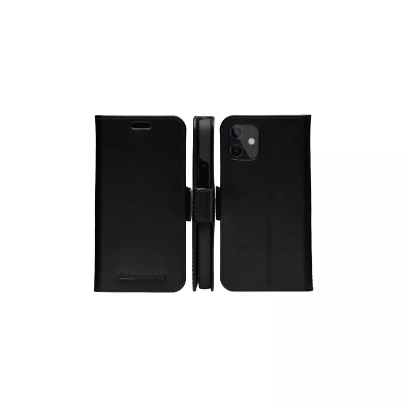 Wallet Case dbramante1928 Copenhagen λεπτή iPhone 12 mini μαύρο