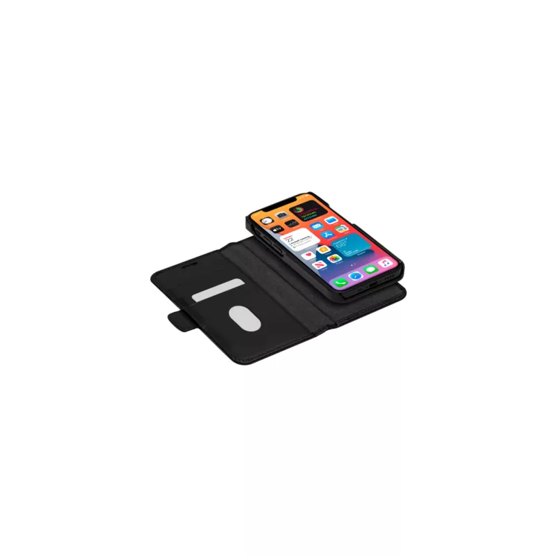 Wallet Case dbramante1928 Lynge για iPhone 12 mini 5,4 ίντσες – μαύρο, 3 θήκες καρτών