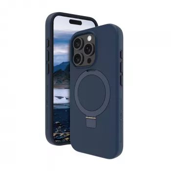 dbramante1928 Iceland Ultra D3O MagSafe Κάλυμμα πίσω μέρους με Kickstand, iPhone 16 Pro Max, Μπλε