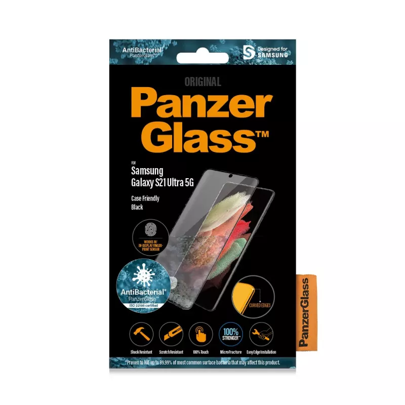 Γυαλί προστασίας οθόνης PanzerGlass Samsung Galaxy S21 Ultra 5G