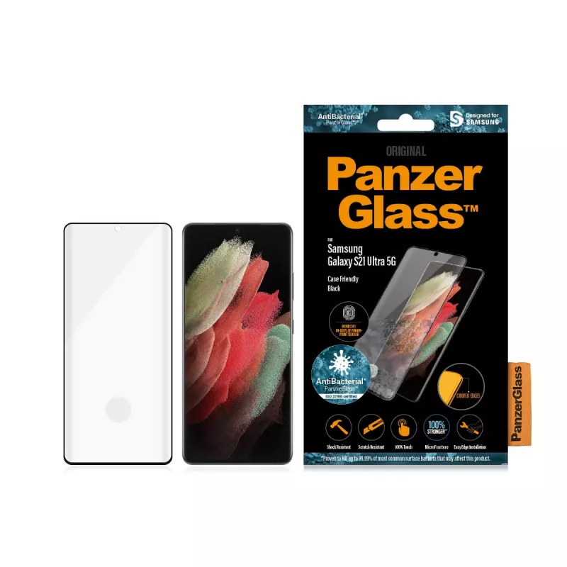 Γυαλί προστασίας οθόνης PanzerGlass Samsung Galaxy S21 Ultra 5G