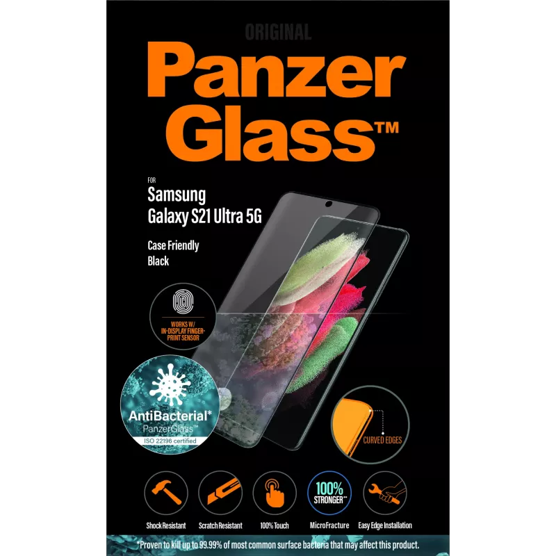 Γυαλί προστασίας οθόνης PanzerGlass Samsung Galaxy S21 Ultra 5G