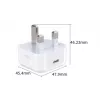 eSTUFF φορτιστής σπιτιού USB-C PD 3A 20W, βύσμα UK - λευκό