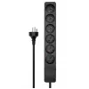 Microconnect MC-GRU0607DKB προέκταση ρεύματος 7 m 6 πρίζες AC