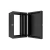 Ερμάριο rack Lanview RWP20U45BL-D 20U επιτοίχιας τοποθέτησης μαύρο