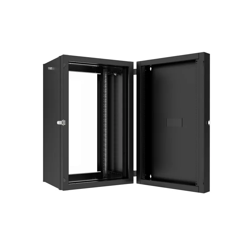 Ερμάριο rack Lanview RWP20U45BL-D 20U επιτοίχιας τοποθέτησης μαύρο