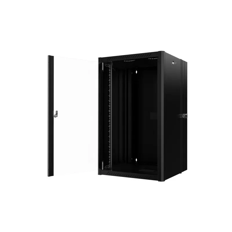 Ερμάριο rack Lanview RWP20U45BL-D 20U επιτοίχιας τοποθέτησης μαύρο