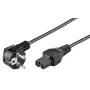 Καλώδιο τροφοδοσίας Microconnect CEE 7/7 - C15 1m (PE01041)
