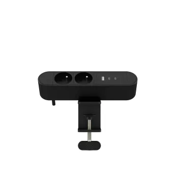 MicroConnect MC-MDPS-FR2-30W πολύπριζο επιτραπέζιο, 2 έξοδοι, 30W