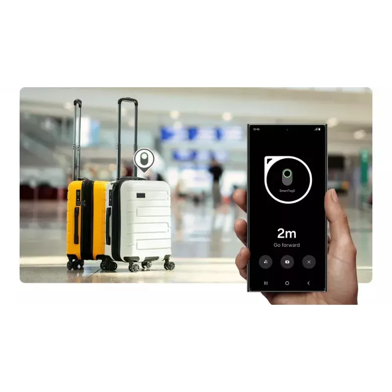 Bluetooth εντοπισμός αντικειμένων Samsung Galaxy SmartTag2 λευκό
