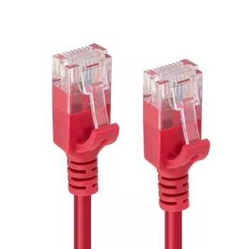 Microconnect V-UTP6A0015R λεπτό καλώδιο δικτύου κόκκινο 0,15 m Cat6a U/UTP (UTP)