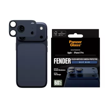 Προστασία κάμερας PanzerGlass Fender Deep Blue για iPhone 17 Pro