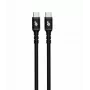 Καλώδιο USB-C TB AKTBXKUCC2SI10B, 1 m, επένδυση σιλικόνης, μαύρο