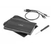 Θήκη HDD/SSD uGo Marapi S120 μαύρη 2,5 ιντσών
