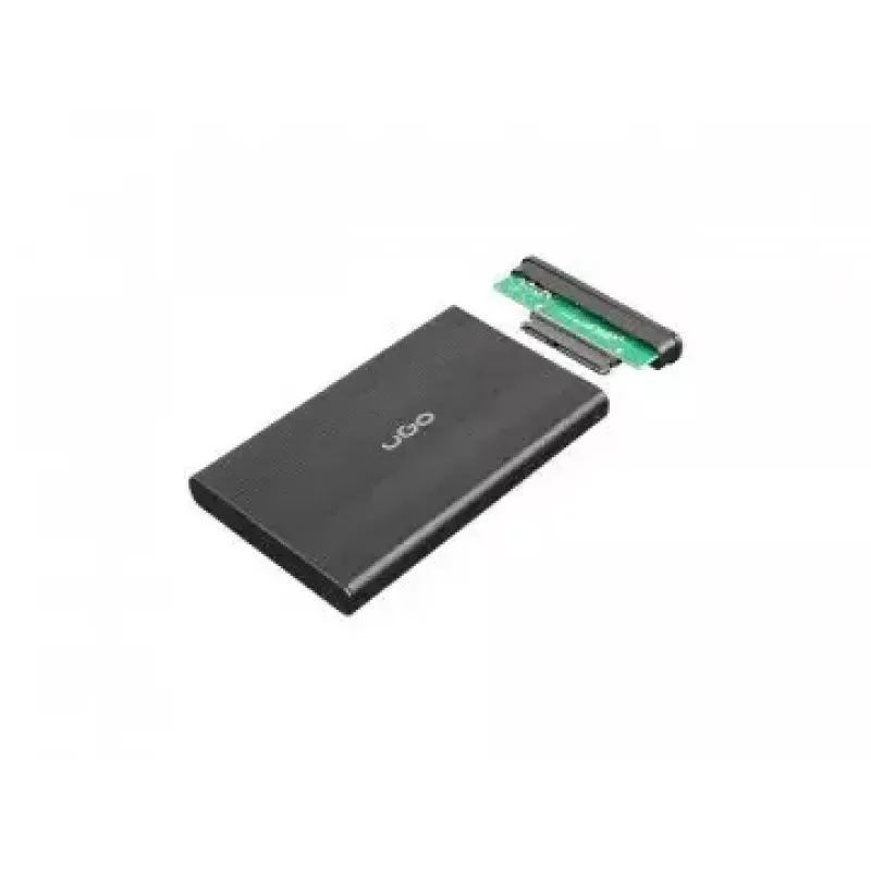 Θήκη HDD/SSD uGo Marapi S120 μαύρη 2,5 ιντσών
