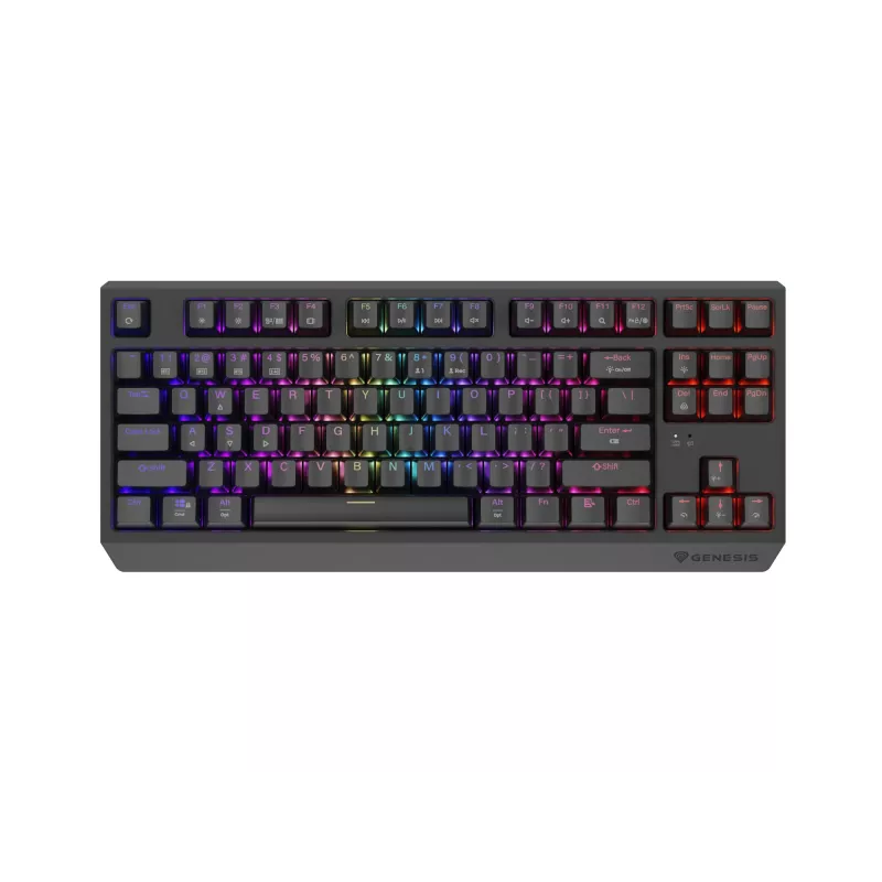 GENESIS Thor 230 TKL Πληκτρολόγιο Gaming USB + RF Wireless + Bluetooth QWERTZ μαύρο
