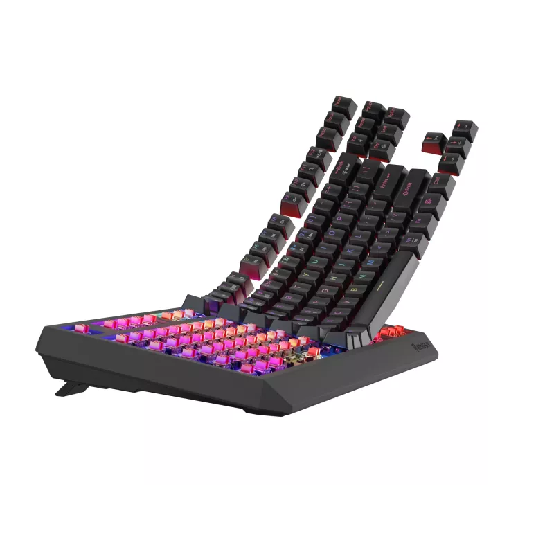 GENESIS Thor 230 TKL Πληκτρολόγιο Gaming USB + RF Wireless + Bluetooth QWERTZ μαύρο