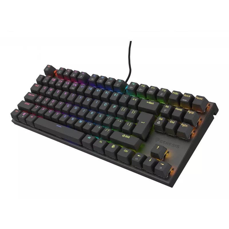 GENESIS Thor 303 TKL Πληκτρολόγιο Gaming USB QWERTY US English μαύρο