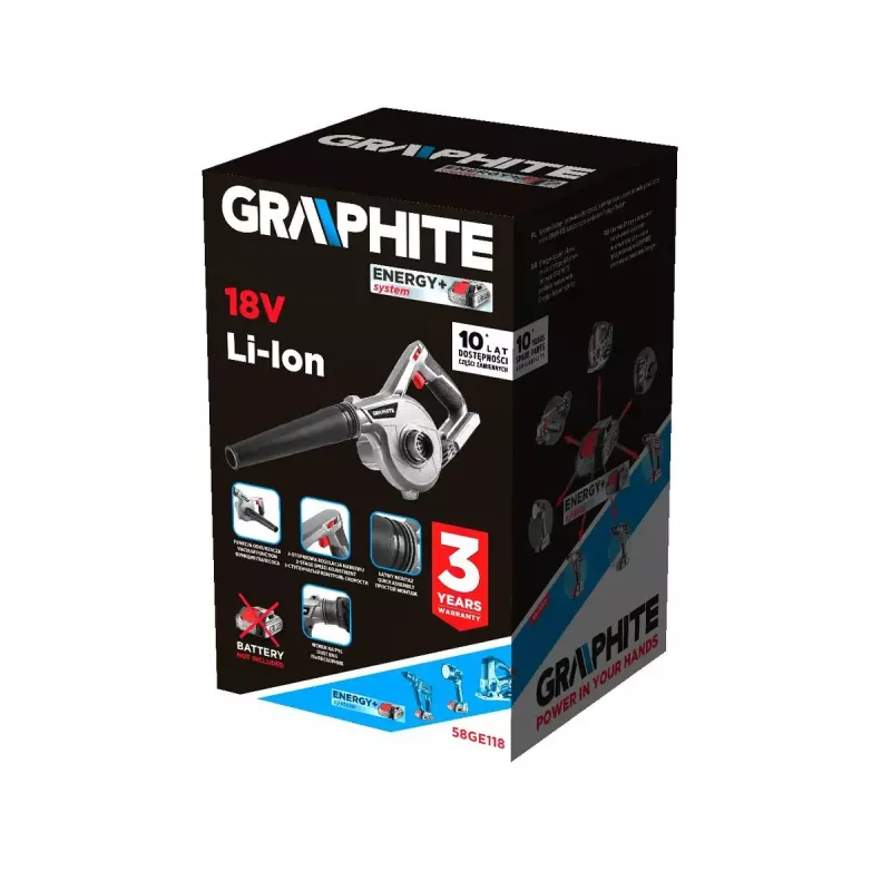 Αξεσουάρ φυσητήρα φύλλων Graphite 58GE118