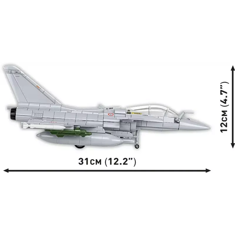 Σετ τουβλάκια κατασκευής Cobi Rafale C 551 τεμάχια μοντέλο COBl-5901