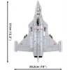 Σετ τουβλάκια κατασκευής Cobi Rafale C 551 τεμάχια μοντέλο COBl-5901