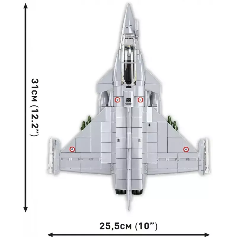 Σετ τουβλάκια κατασκευής Cobi Rafale C 551 τεμάχια μοντέλο COBl-5901