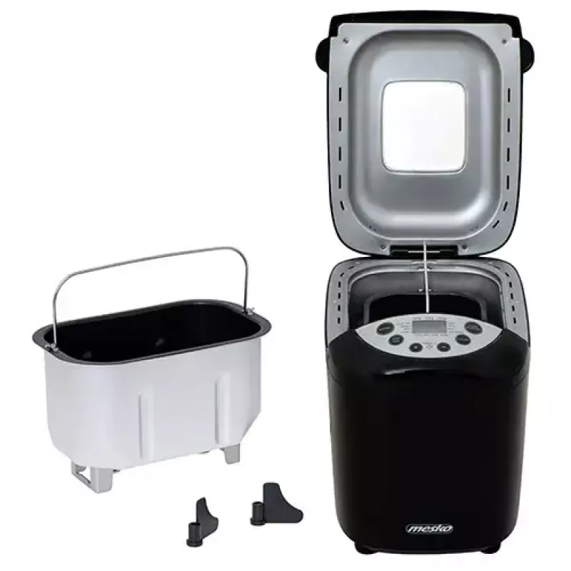 Αρτοπαρασκευαστής Mesko Home MS 6022 850 W Μαύρο ψηφιακός χρονοδιακόπτης