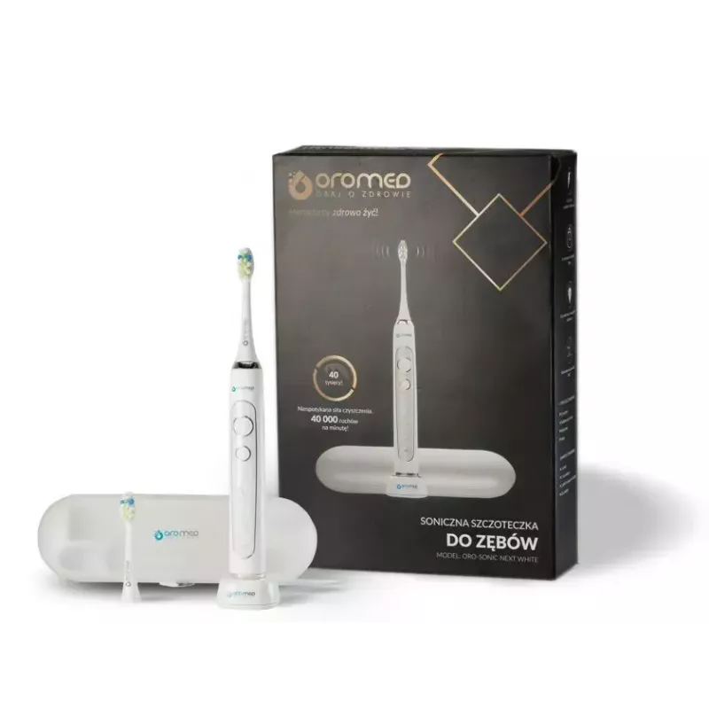 Ηχητική οδοντόβουρτσα ORO-MED ORO-SONIC NEXT WHITE