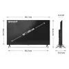 Sharp 43HL4265E TV 109,2 cm (43 ίντσες) 4K Ultra HD Smart TV Wi-Fi μαύρο