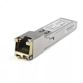 StarTech.com Juniper SFP-1GE-T συμβατή μονάδα SFP – 1000BASE-T – SFP σε RJ45 Cat6/Cat5e – 1GE Gigabit Ethernet SFP – RJ-45 100 m