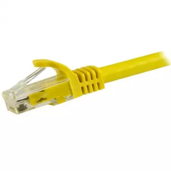 StarTech.com 7,5m CAT6 Καλώδιο Ethernet - Κίτρινο CAT 6 Καλώδιο Gigabit Ethernet - 250MHz 100W PoE RJ45 UTP Καλώδιο δικτύου/patch χωρίς γλωττίδα με ανακούφιση έλξης ελεγμένο μεμονωμένα