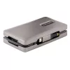 StarTech.com Προσαρμογέας USB-C Multiport, 4K 60Hz HDMI 2.0b, HDR, USB 3.2 Gen 2 10Gbps Hub (2xUSB-C, 1xUSB-A), 100W PD Pass-Through, Mini Travel Dock, Καλώδιο 12 ίντσες/30cm, Βάση σύνδεσης φορητού υπολογιστή