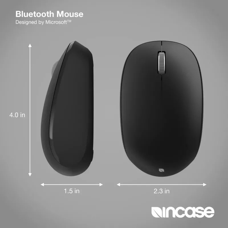 Incase Designed by Microsoft Bluetooth Ποντίκι Travel Αμφιδέξιο