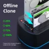 CoreParts MS-CLONER-SATA2.5-3.5 Σταθμός Σύνδεσης για Μέσα Αποθήκευσης Μαύρο