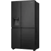 Hisense RS818N4TFC Ψυγείο Side-by-Side Ελεύθερο 632 L Μαύρο, Ανοξείδωτο Ατσάλι