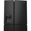 Hisense RS818N4TFC Ψυγείο Side-by-Side Ελεύθερο 632 L Μαύρο, Ανοξείδωτο Ατσάλι