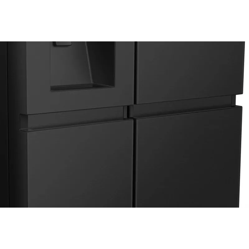 Hisense RS818N4TFC Ψυγείο Side-by-Side Ελεύθερο 632 L Μαύρο, Ανοξείδωτο Ατσάλι