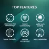 Hisense RS818N4TFC Ψυγείο Side-by-Side Ελεύθερο 632 L Μαύρο, Ανοξείδωτο Ατσάλι