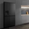 Hisense RS818N4TFC Ψυγείο Side-by-Side Ελεύθερο 632 L Μαύρο, Ανοξείδωτο Ατσάλι