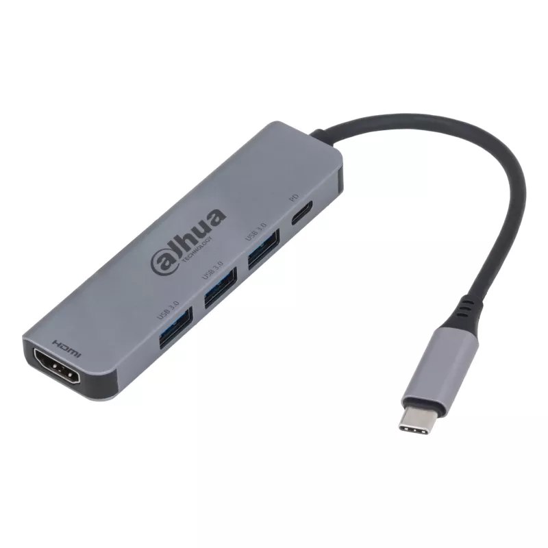 Dahua Technology 5-in-1 USB 3.1 Type-C σε HDMI + USB 3.0 + PD σταθμός σύνδεσης